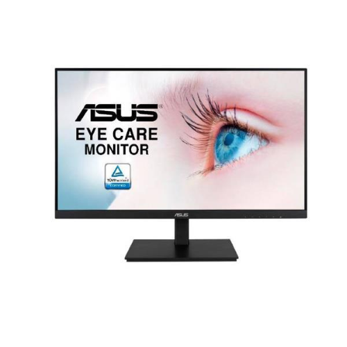 ASUS VA24EQSB EYECARE 23.8" LED IPS FULL HD 16:9 75Hz 5MS ADAPTIVE SYNC FLICKER FREE VGA HDMI DISPLAYPORT USB ALTOPARLANTI INCORPORATI NERO